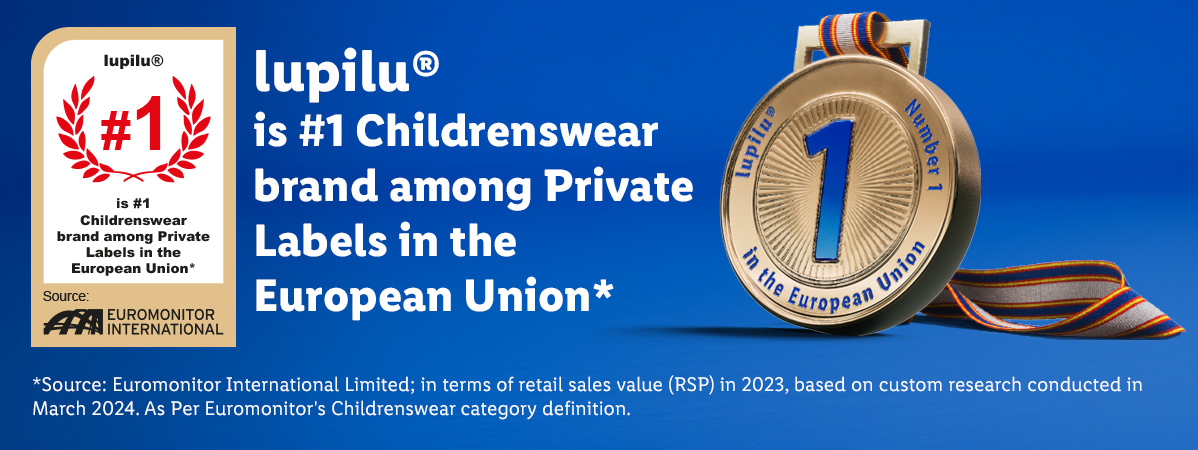 Lupilu: #1 children's wear brand in the EU.