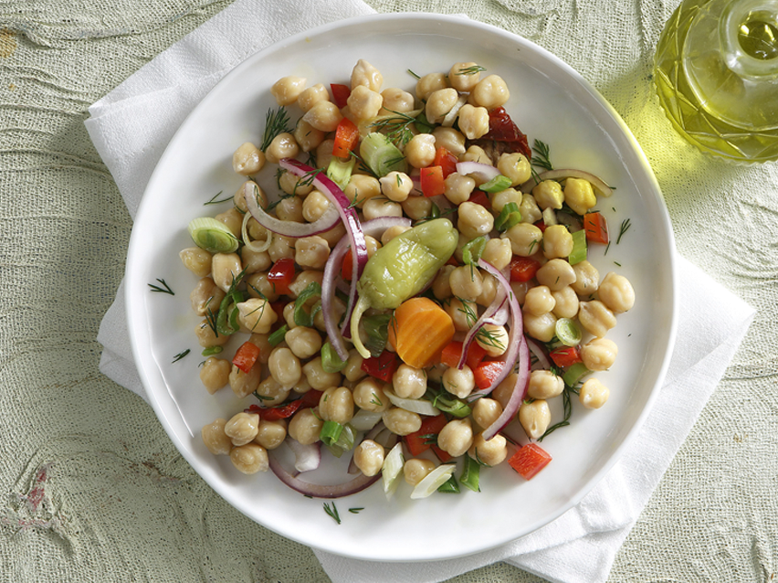 Chickpea salad